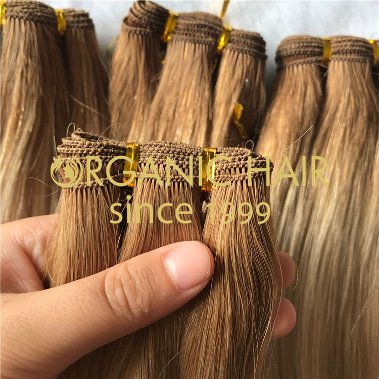 Hand tied hair extension wholesale H192